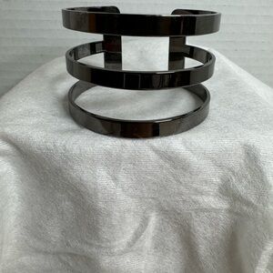 Park Lane Hi-Tech Hematite Cuff Bracelet Adjustable